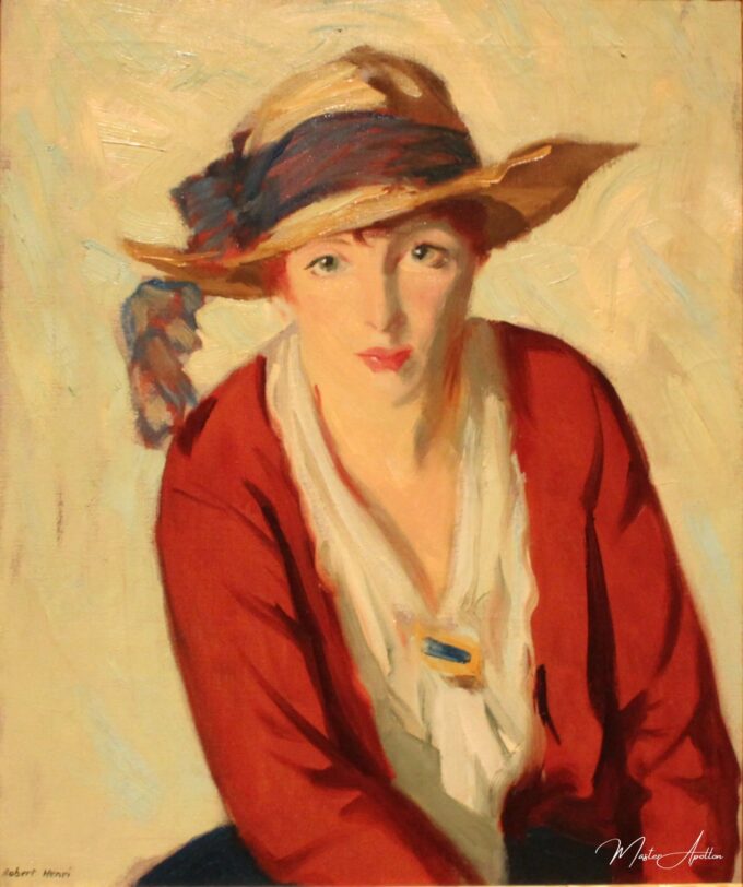 El sombrero de playa – Robert Henri Robert Henri 2025-05-01