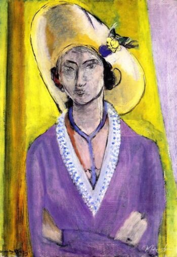 El sombrero amarillo – Matisse Henri Matisse 2025-05-19