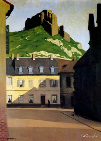El castillo fuerte y la plaza de Andelys – Félix Edouard Vallotton Félix Vallotton 2025-05-20