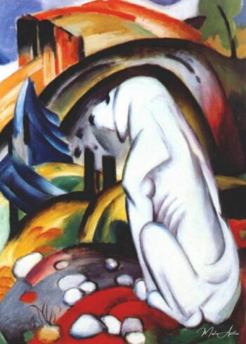 El perro blanco – Franz Marc Franz Marc 2025-05-16