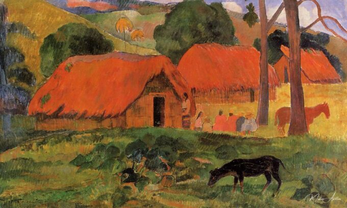 El perro frente a la cabaña – Paul Gauguin Paul Gauguin 2025-05-18 2