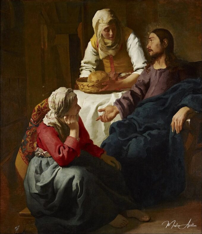 Cristo en la casa de Marta y María – Johannes Vermeer Johannes Vermeer 2025-05-19 2
