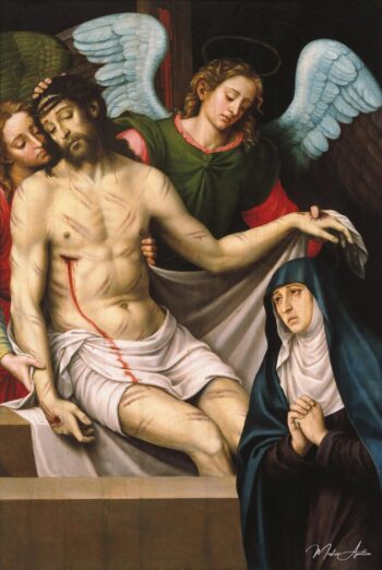 El Cristo en los brazos de dos ángeles – Vicente Juan Masip Vicente Juan Masip 2025-05-20