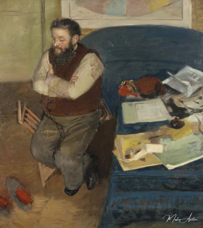 El crítico de arte Diego Martelli – Edgar Degas Edgar Degas 2025-05-30