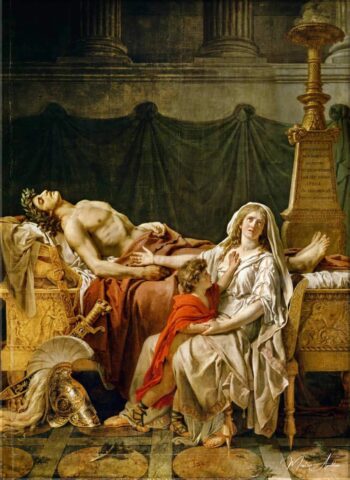 El duelo de Andrómaca – Jacques-Louis David Jacques-Louis David 2025-05-20