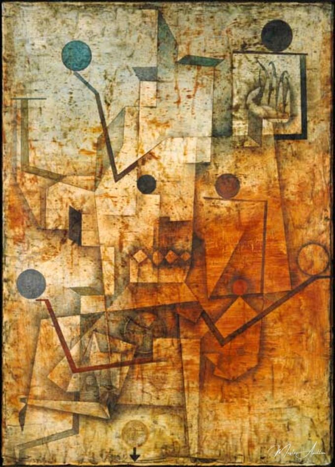 El título en español es: «El diablo hace malabares – Paul Klee Paul Klee 2025-05-07 2