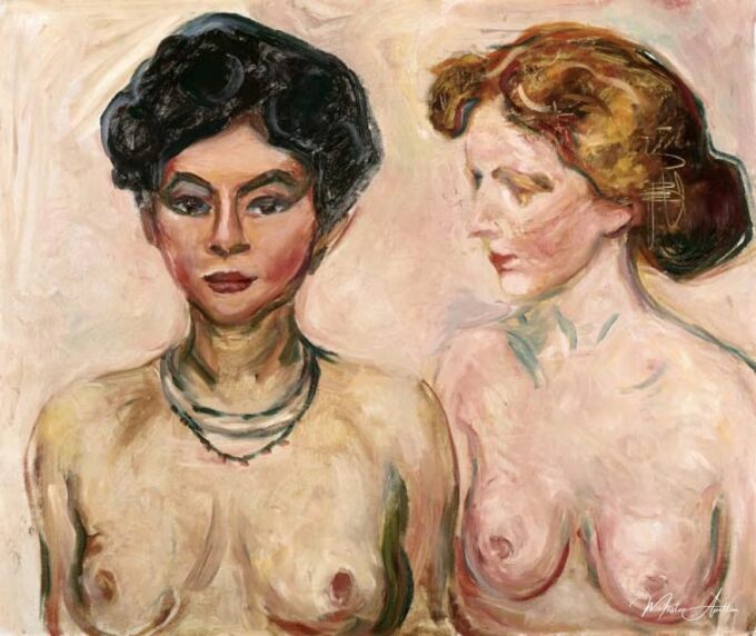 El doble retrato (rubio y negro) – Edvard Munch Edvard Munch 2025-05-14 2