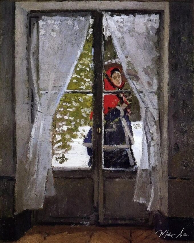 El pañuelo rojo: Retrato de Mme Monet – Claude Monet Claude Monet 2025-05-09 2