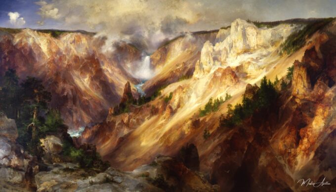 El Gran Cañón de Yellowstone – Thomas Moran Thomas Moran 2025-05-03