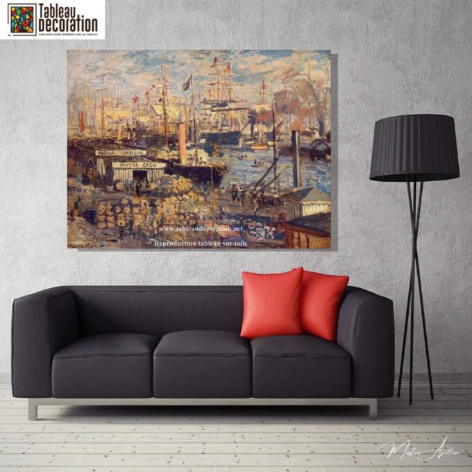 El Gran Muelle en El Havre – Cuadro de Monet Claude Monet 2025-05-24 3