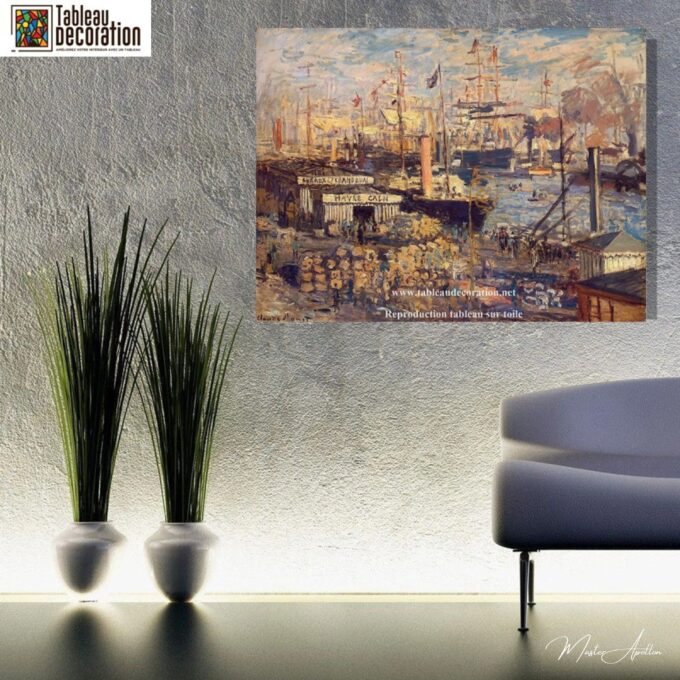 El Gran Muelle en El Havre – Cuadro de Monet Claude Monet 2025-05-24 7