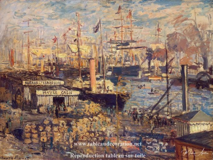 El Gran Muelle en El Havre – Cuadro de Monet Claude Monet 2025-05-24 2