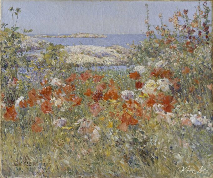 El jardín de Celia Thaxter, Isles de Shoals, Maine – Childe Hassam Childe Hassam 2025-05-20