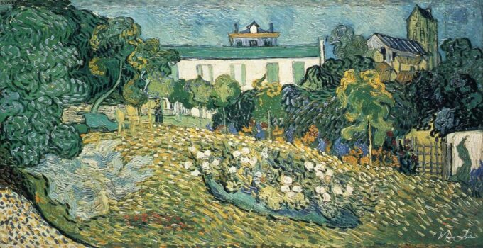 El jardín de Daubigny 1890 – Van Gogh Vincent Van Gogh 2025-05-19