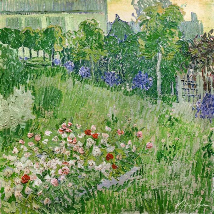 El jardín de Daubigny – Van Gogh Vincent Van Gogh 2025-05-19