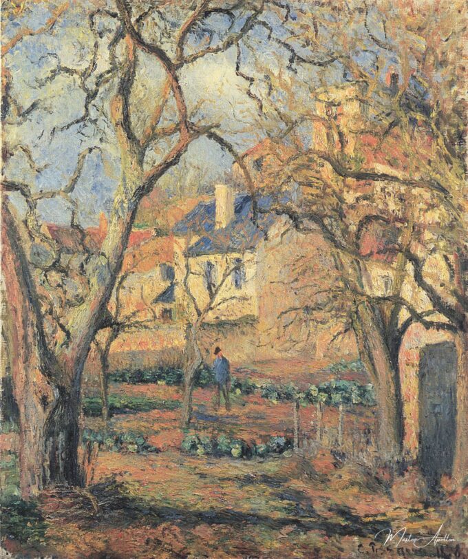 El Jardín de Hortalizas en L’Hermitage – Camille Pissarro Camille Pissarro 2025-03-14