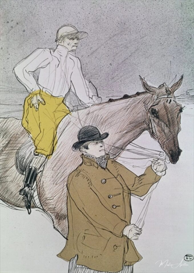 El jockey ha llevado a la salida – Toulouse Lautrec Henri de Toulouse-Lautrec 2025-05-14