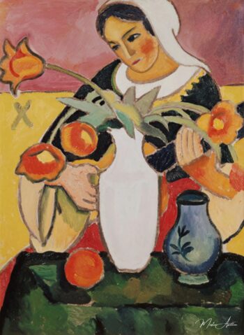 El jugador de laúdes – August Macke August Macke 2025-05-20