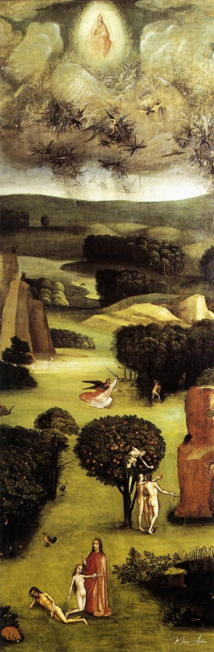 El Juicio Final, ala interior izquierda (Paraíso) – Jérôme Bosch Hieronymus Bosch 2025-05-14