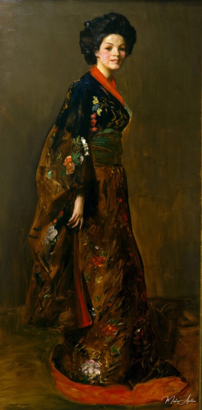 El kimono azul – Robert Henri Robert Henri 2025-05-01