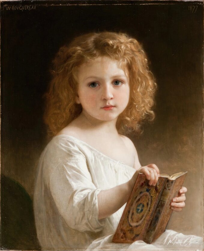 El libro de historias – William Bouguereau William Bouguereau 2025-05-20