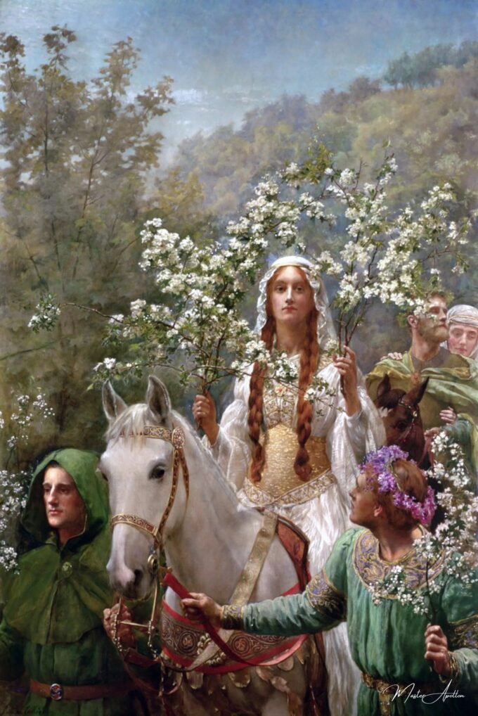El mayo de la Reina Ginebra de John Collier John Collier 2025-05-15