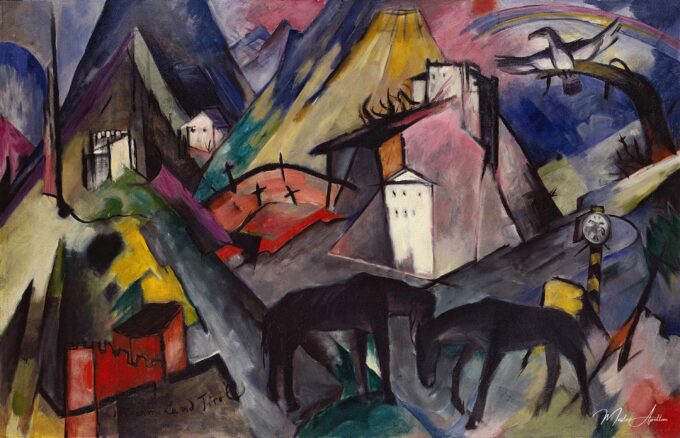 El desafortunado país del Tirol – Franz Marc Franz Marc 2025-05-20