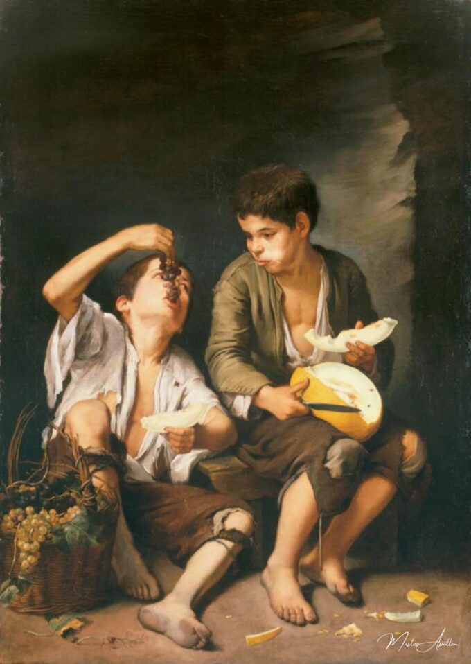 El comedero de melón y de uva – Bartolomé Esteban Murillo Bartolomé Esteban Murillo 2025-05-14 2