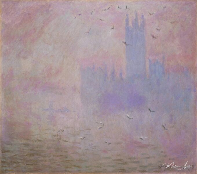 El Parlamento, gaviotas (W 1612) – Claude Monet Claude Monet 2025-05-19 2