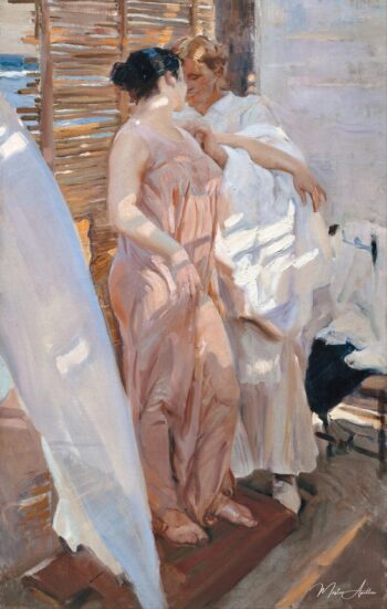 El albornoz rosa – Sorolla Joaquín Sorolla 2025-05-20