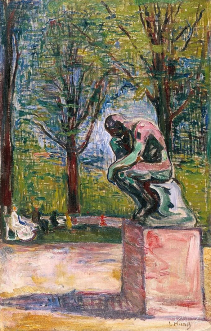 El pensador de Rodin – Edvard Munch Edvard Munch 2025-05-14 2
