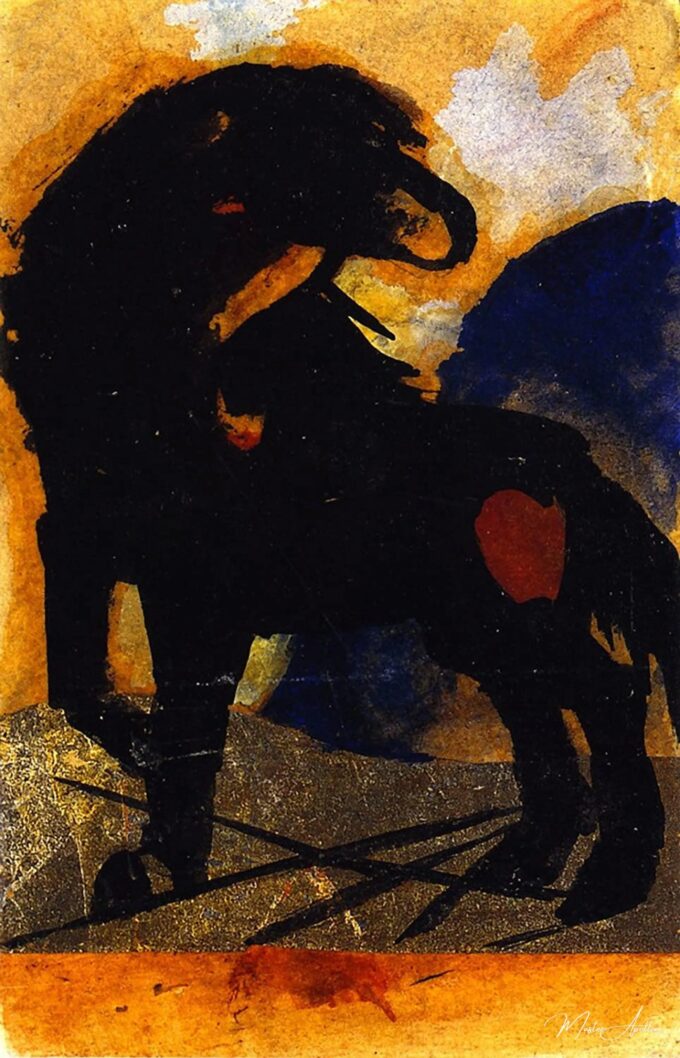 El pequeño caballo negro – Franz Marc Franz Marc 2025-05-07 2