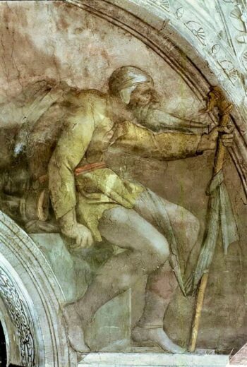 El techo de la capilla Sixtina: Uno de los ancestros de Dios – Miguel Ángel Miguel Ángel 2025-05-16