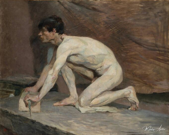 El pulidor de mármol – Toulouse Lautrec Henri de Toulouse-Lautrec 2025-05-14