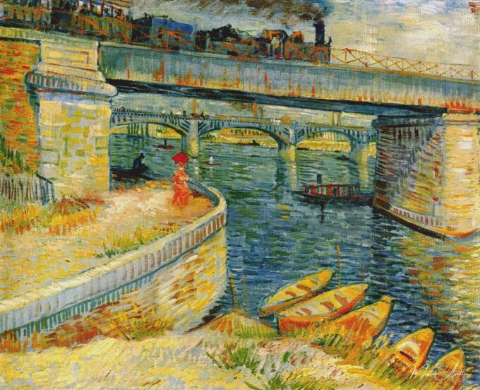 El puente de Asnières – Van Gogh Vincent Van Gogh 2025-05-19