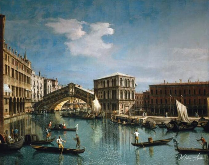 El puente de Rialto, Venecia de Giovanni Antonio Canal Giovanni Antonio Canal 2025-05-23 2