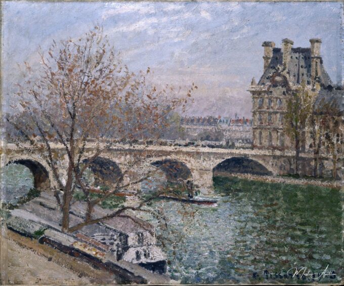 El Puente Real y el Pabellón de Flora – Camille Pissarro Camille Pissarro 2025-05-08