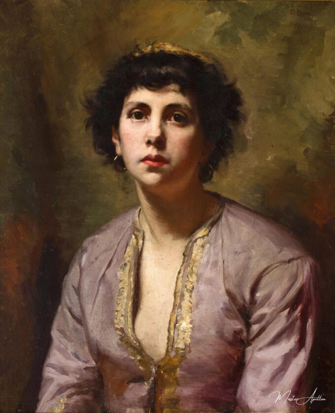 El retrato de una joven – Léon Bonnat Léon Bonnat 2025-03-24