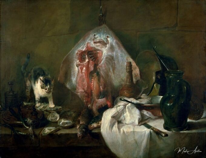 El rayo o, el interior de la cocina – Jean Siméon Chardin Jean Siméon Chardin 2025-05-03
