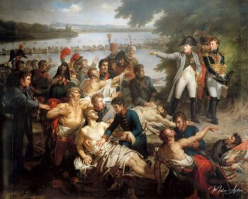 El regreso de Napoleón a las islas Lobau después de la batalla de Essling – Charles Meynier Charles Meynier 2025-05-16