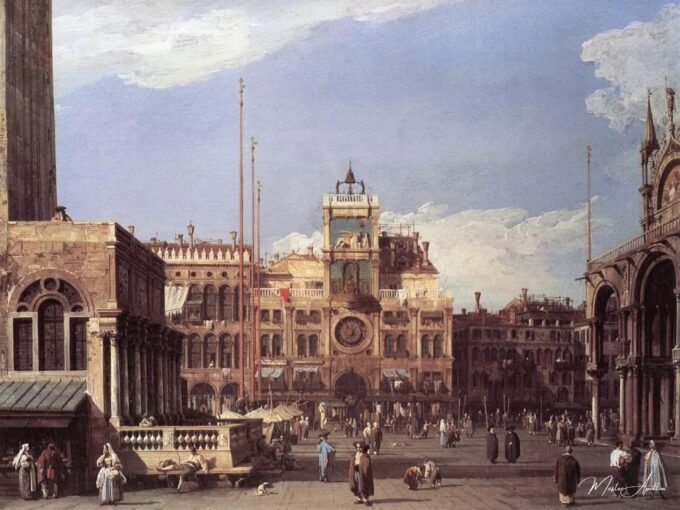 El Tour de Reloj en la Plaza de San Marcos – Giovanni Antonio Canal Giovanni Antonio Canal 2025-05-28 2