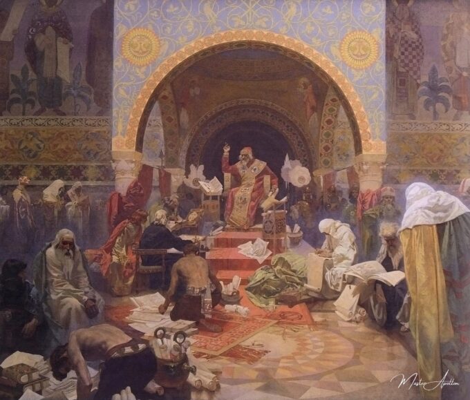 El zar búlgaro Simeón – Mucha Alfons Mucha 2025-03-15