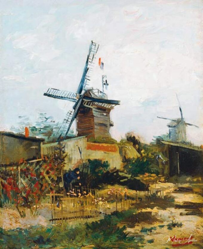 El Viejo Molino en Montmartre Vincent Van Gogh 2025-05-19