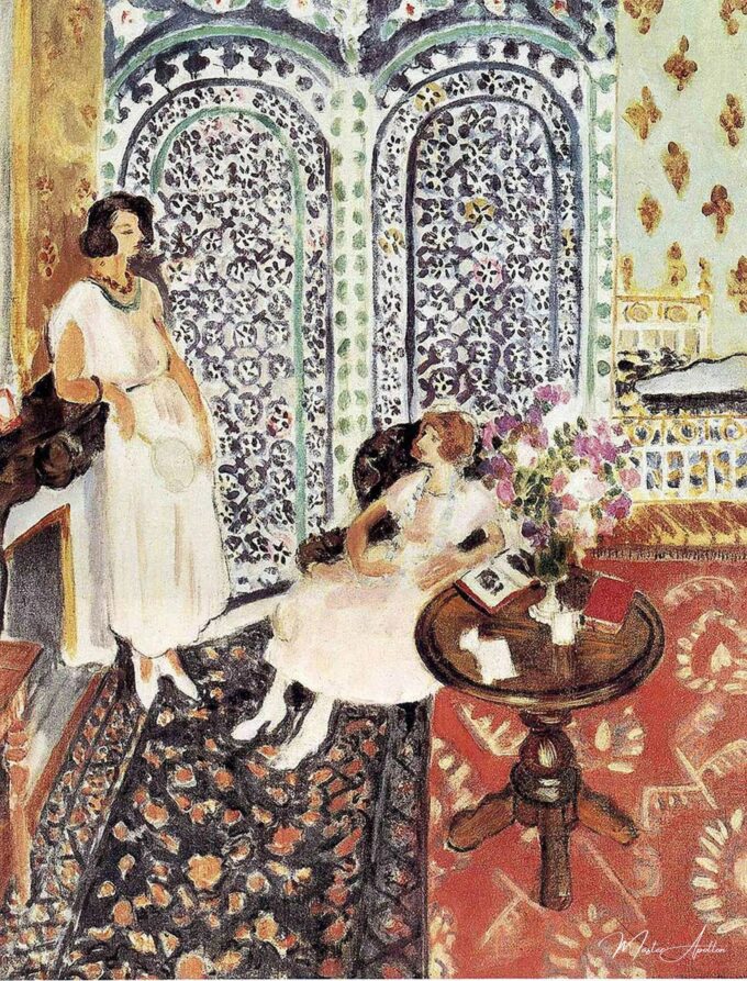 El pantalla morisca – Matisse Henri Matisse 2025-05-14