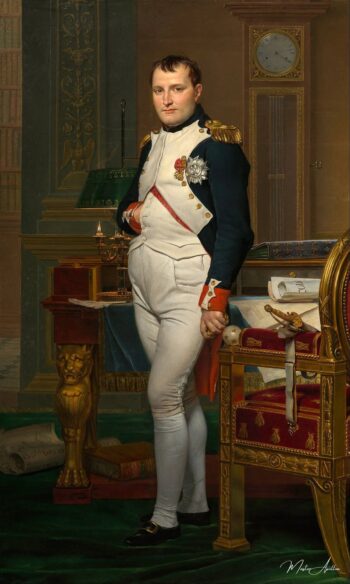 El emperador Napoleón en su despacho en las Tullerías – Jacques-Louis David Jacques-Louis David 2025-05-20