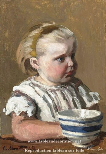 El niño con la taza – Cuadro de Monet Claude Monet 2025-05-16