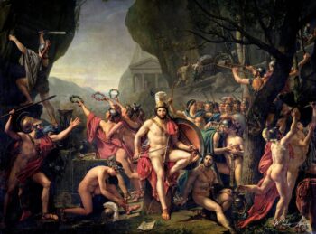 Léonidas en las Termópilas – Jacques-Louis David Jacques-Louis David 2025-05-14