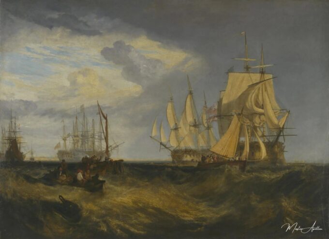La tripulación del barco toma un ancla – William Turner William Turner 2025-05-20