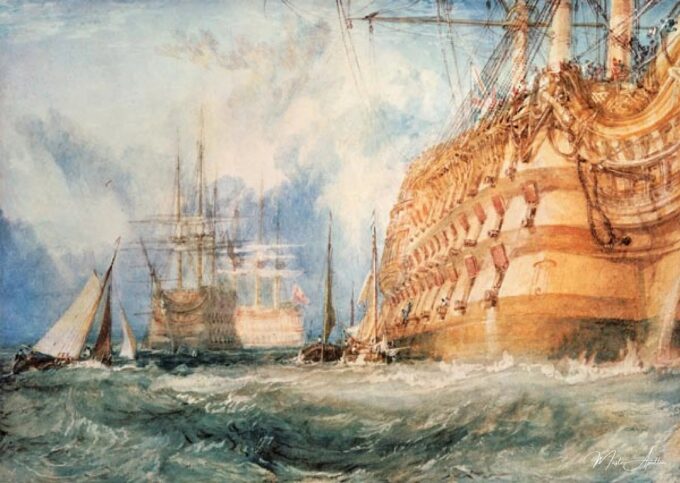El equipamiento de un buque de guerra de primera clase – William Turner William Turner 2025-05-20