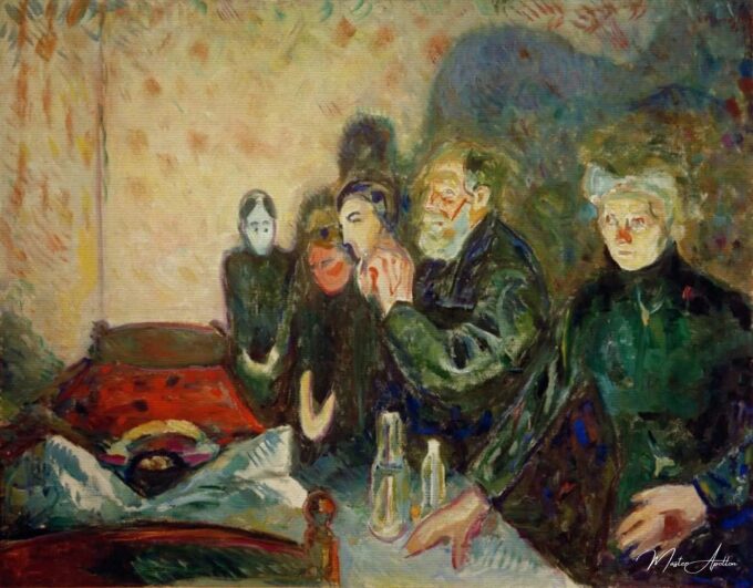 Las angustias de la muerte – Edvard Munch Edvard Munch 2025-04-17